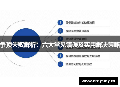 争顶失败解析：六大常见错误及实用解决策略